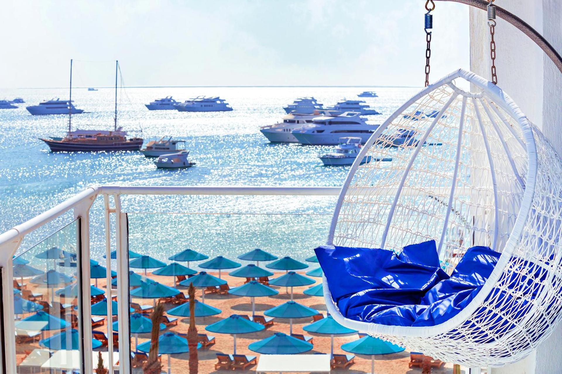 Pickalbatros Blu Spa Resort - Adults Friendly 16 Years Plus- Ultra All-Inclusive Hurghada Zewnętrze zdjęcie View from the hotel