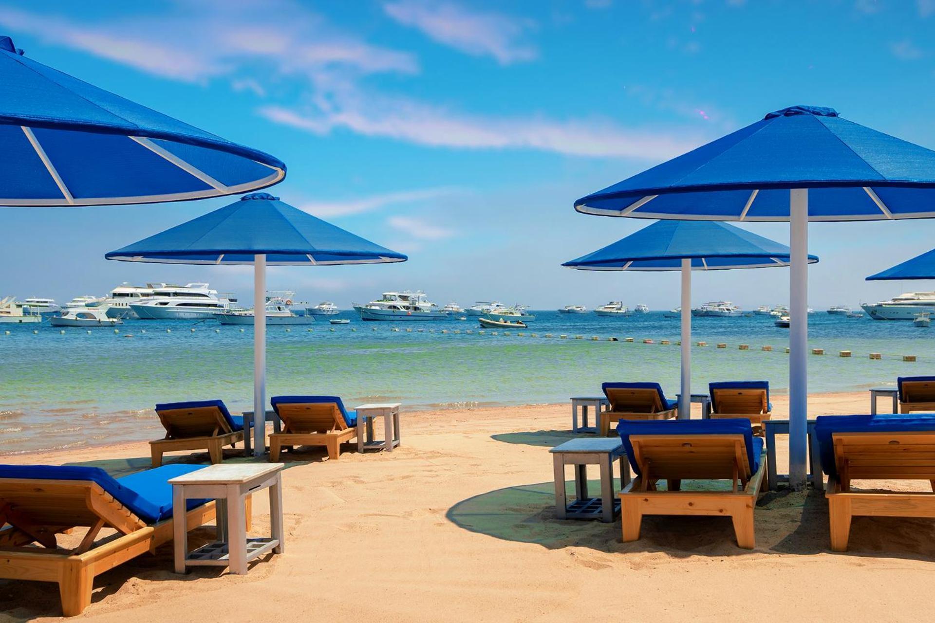 Pickalbatros Blu Spa Resort - Adults Friendly 16 Years Plus- Ultra All-Inclusive Hurghada Zewnętrze zdjęcie Beach at the InterContinental